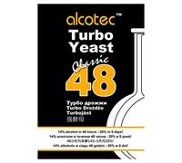 Alcotec 10 x Classic 48 - Lievito Turbo, Lievito per Vodka, Lievito per Mash