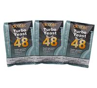 Alcotec 3 x 48 Pure Turbo Super Lievito Pacchi Alcohol 20% Homebrew Vodka