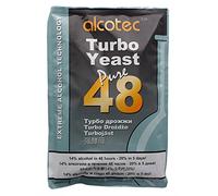 3 x lievito turbo Alcotec Pure 48 vodka alcool lievito di fermentazione lievi...