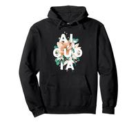 Alcudia Floral Design Spagna Spiaggia Vibes Felpa con Cappuccio