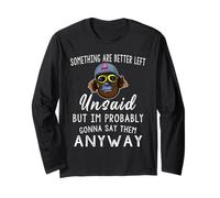 Alcune Cose Sono Meglio Lasciate Non Dette, ma Probabilmente Sono Maglia a Manica