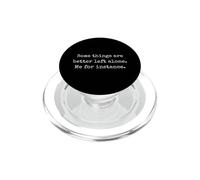 Alcune cose sono meglio lasciate sole. Io per esempio divertente PopSockets PopGrip per MagSafe