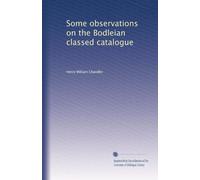 Alcune osservazioni sul catalogo classificato Bodleian