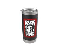Alcune persone dicono che ho amori Pipefitting Laborers Pipefitter Bicchiere termico in acciaio inox doppia parete