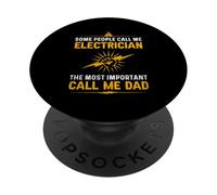 Alcune persone mi chiamano elettricista Più importante Chiamami papà PopSockets PopGrip Adesivo