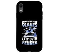 Alcune persone volano aerei che volo sopra le recinzioni Custodia per iPhone XR