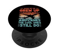 Alcuni di noi sono cresciuti giocando con gli aeroplani quelli fantastici PopSockets PopGrip Adesivo