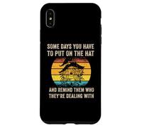 Alcuni giorni che devi solo indossare il cappello strega Halloween Custodia per iPhone XS Max