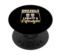 Alcuni lo chiamano dessert, lo chiamo un fan del dessert Pinoy di stile di vita PopSockets PopGrip Adesivo