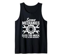 Alcuni Meccanici Cuss Troppo - Meccanico Auto Ragazzo Canotta