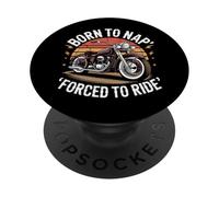 Alcuni nonni fanno sonnellini veri nonni cavalcano motociclette PopSockets PopGrip Adesivo