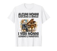 Alcuni Nonni Giocano a Bingo i Veri Nonni suonano Maglietta