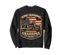 Alcuni Nonni prendono sonnellini Nonni cavalcano motociclette Stati Uniti d'America Felpa