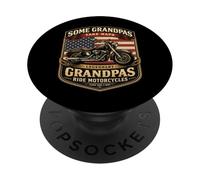 Alcuni nonni prendono sonnellini nonni cavalcano motociclette Stati Uniti d'America PopSockets PopGrip Adesivo