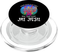 Alcuni Papà Giocare Golf Vero Uomo Treno Jiu Jitsu PopSockets PopGrip per MagSafe