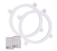 ALCXAZS 2 pezzi di tavole per cornhole, tre tipi di tavole per cornhole commutazione, materiale plastico utilizzato per il campeggio all'aperto e nei buchi.