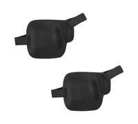 ALCXAZS 2x Benda oculare monoculare di grado medico per la correzione dell'ambliopia Set per destro e sinistro Spugna per strabismo Blackout Stereo, Giusto