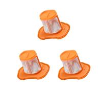 ALCXAZS 3pcs Sostituzione del filtro per aspirapolvere Raccordo di riparazione Componente di filtrazione universale Sostituire i raccordi dei componenti