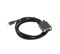 ALCXAZS Adattatore VGA da USB C a VGA, cavo da 6 piedi, facile da convertire, cavo USB tipo C per smartphone, laptop, ottima scelta, conferenze, corsi di formazione, discorsi,