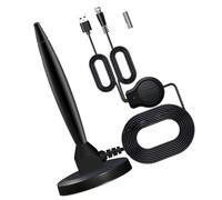 ALCXAZS Antenna TV da 120 miglia Amplificatore di segnale ad definizione Antenna televisiva 4K 1080P UHF VHF Ricevitore satellitare Booster