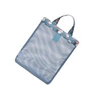 ALCXAZS Borsa portaoggetti Rete a rete Borsa per accessori sportivi Resistenza all'acqua Forniture per il nuoto Borse per la spesa pieghevoli con manico semplice, N. 1