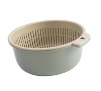 ALCXAZS Cestelli per scolapasta da cucina facili da usare che,Verde,S