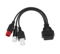 ALCXAZS Comodo Cavo connettore diagnostico OBD per Moto - Risoluzione dei Problemi Senza Problemi Che Sei in Grado di Leggere