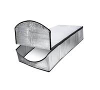 ALCXAZS Copertura isolante per soffitta con facile installazione, efficace contro i cambiamenti di temperatura e l'intrusione di polvere. Tenda isolante per scale della soffitta,