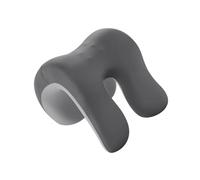 ALCXAZS Cuscino per il pisolino, cuscini di supporto per il collo, opzione adatta per studenti che cercano comfort negli ambienti di apprendimento, cuscino , Grigio scuro e chiaro , 25 x 18 x 28 cm