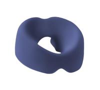 ALCXAZS Cuscino per salone di bellezza in memory foam, compatto e comodo per riposare a pancia in giù. La parte inferiore del cuscino per massaggi da salone, Blu scuro, 25x27x14cm