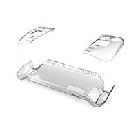 ALCXAZS Custodia in plastica per macchina da gioco Custodia rigida rimovibile e antiurto Protezione per console di gioco trasparente elettronica