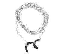 ALCXAZS Elegante catena per occhiali e fermaocchiali, scelta per chi è attento alla moda e vuole evitare di perderli. La catena è un'ottima scelta come regalo per gli amici.
