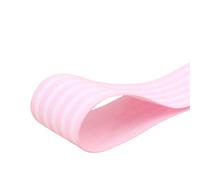 ALCXAZS Elegante nastro in gros-grain a righe per vestiti e cappelli - Nastro natalizio moderno in tessuto di fascia non tossico con cuciture fini