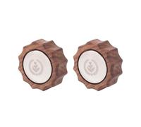 ALCXAZS Esperienza di preparazione del caffè con la modifica del nodo della macchina da caffè Strumenti a leva in legno di noce Queste manopole cambio non sono durevoli, ma aggiungono anche