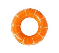 ALCXAZS Goditi l'anello da nuoto gonfiabile resistente all'acqua - Anello da nuoto in PVC 9 Anello per piscina , Arancia