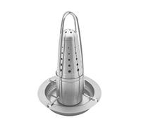 ALCXAZS Griglia per pollo alla birra in acciaio inossidabile: un must per gli appassionati di barbecue che può rilasciare meglio l'aroma e il pollo arrosto