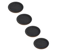 ALCXAZS I cuscinetti scorrevoli per mobili offrono un metodo rapido e semplice per spostare i mobili senza sforzo, evitando al contempo danni al pavimento, Marrone, Diametro 12.7 cm