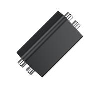 ALCXAZS Isolatore di rumore in metallo Eliminatore di ronzio Isolatore rumore del loop audio Compatibile con il del loop Facile da installare