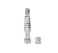 ALCXAZS L'estensore per Gioielli Regola Facilmente Le Dimensioni degli Anelli per Una Facile espansione della Fede Nuziale e dello Strumento per Gioielli con Accessorio, Argento