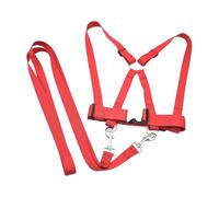 ALCXAZS L'imbracatura da corsa con cinghia regolabile offre durevolezza e avventure di gioco per bambini attivi, rendendola molto stabile. Può durare a, Rosso, Da 39.5 cm a 63 cm
