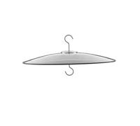 ALCXAZS Mangiatoia per uccelli a cupola a prova di scoiattolo, garantisce un'esperienza di alimentazione pulita per gli uccelli in tutti gli elementi Mangiatoie per prova di