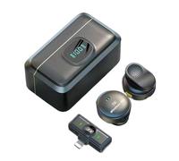 ALCXAZS Microfono per telefono cellulare con riduzione intelligente del rumore, voce chiara, suono portatile, ABS, microfono wireless per telefono cellulare, Fulmine