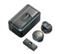 ALCXAZS Microfono per telefono cellulare con riduzione intelligente del rumore, voce chiara, suono portatile, ABS, microfono wireless per telefono cellulare, tipo-c