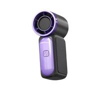 ALCXAZS Mini ventilatore portatile Resta al fresco ovunque con il ventilatore di raffreddamento tascabile portatile ABS Piccolo Mini silenzioso, grigio