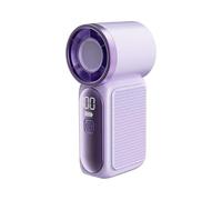 ALCXAZS Mini ventilatore portatile Resta al fresco ovunque con il ventilatore di raffreddamento tascabile portatile ABS Piccolo Mini silenzioso, viola