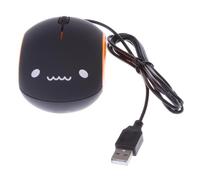 ALCXAZS Mouse ottico cablato USB con funzioni di comfort, due pulsanti e rotellina di scorrimento, utilizzo prolungato per gli amanti dei giochi, mouse per notebook, per computer, silenzioso, USB