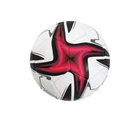 ALCXAZS Pallone da calcio con pannelli cuciti a macchina per un'eccezionale camera d'aria in gomma per un eccezionale allenamento di ritenzione dell'aria, rosso