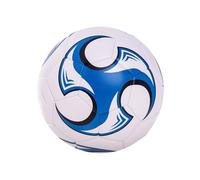 ALCXAZS Pallone da calcio giovanile con copertura in PVC morbido per partite di gioco. Copertura in PVC morbido per una gestione fluida del calcio. Taglia 5, bianco blu