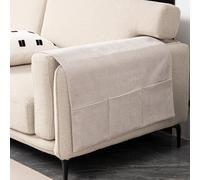 ALCXAZS Poltrona porta telecomando Facile installazione e funzione di stoccaggio Tasche laterali Organizer per divano durevole ed elegante, inizio, 60 * 110 cm