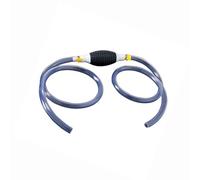 ALCXAZS Pompa in modo sicuro Pompa manuale per acquario di trasferimento efficiente ad alte prestazioni Zahnriemensatz di sicurezza Filtro, Grigio, addensare il tubo, 1.5 m